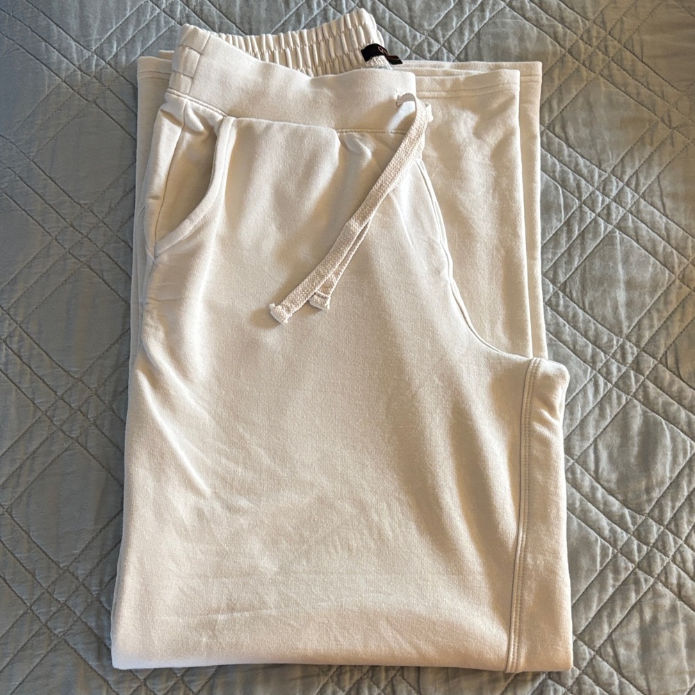 Quince Wide Leg Lounge Pants NWOT